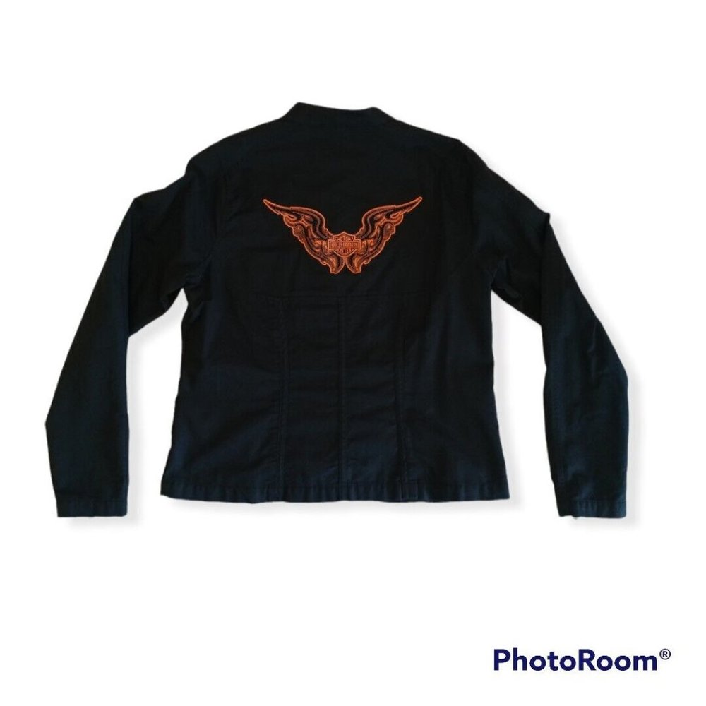 Women's Large L Harley-Davidson Cotton Jacket 97550-10VW NO LINER